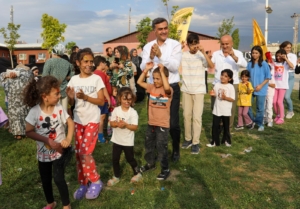 Video-Eşbaşkanlar Şedal ve Zeydan çocuk şenliğine katıldı: Ortaya renkli görüntüler çıktı - abdullah Zeydan