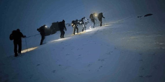 Ağrı Dağı’nda kaybolan dağcıların cansız bedenine ulaşıldı