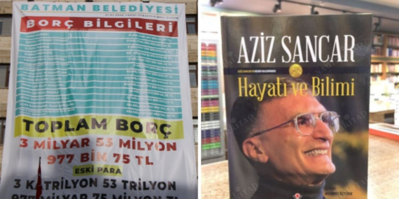 Kayyım 16 bin Aziz Sancar kitabı satın almış