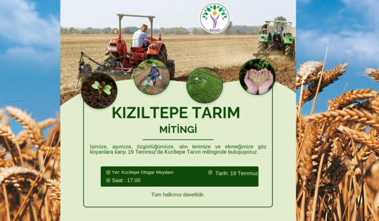 tarım mitingi