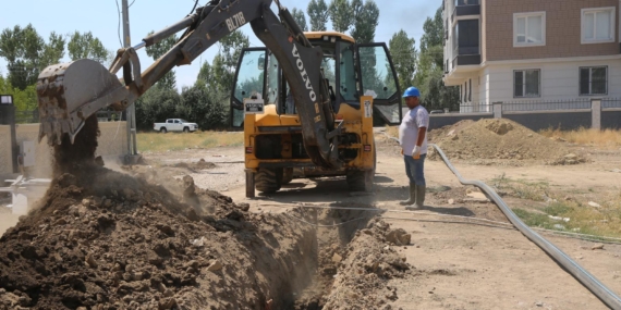 VASKİ’’den hizmet atağı: 3 ayda 11 bin 800 metre içme suyu hattı çekildi