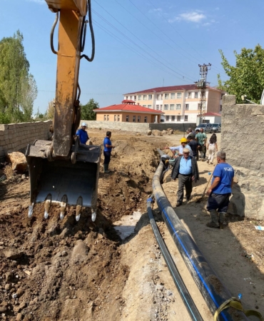 VASKİ Muradiye’nin altyapısını tamamen yeniliyor