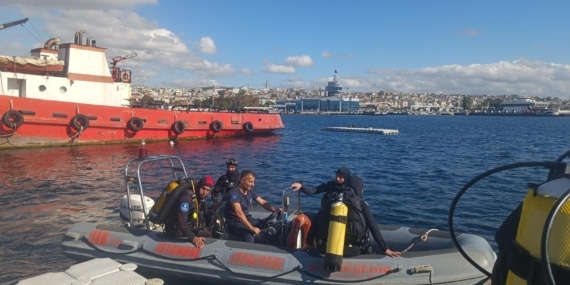 Van Büyükşehir İtfaiyesi’nden İstanbul Boğaziçi’nde tatbikat