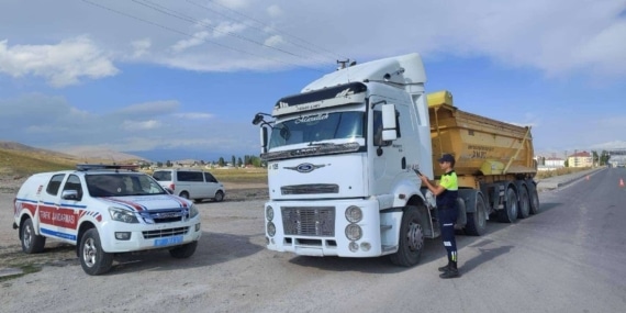 Van’da 164 araç trafikten men edildi