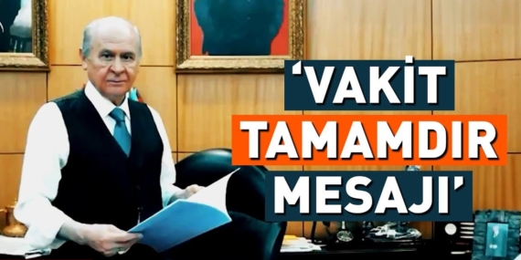 Abdulbaki Erdoğmuş yazdı: Vakit tamamdır