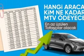 2025 Motorlu Taşıtlar Vergisi belli oldu