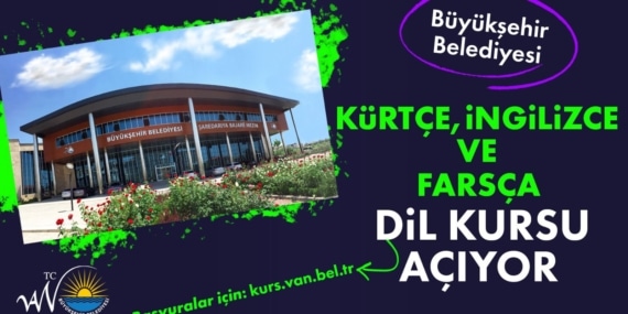 Van’da ücretsiz Kürtçe, İngilizce ve Farsça dil kursları açılıyor